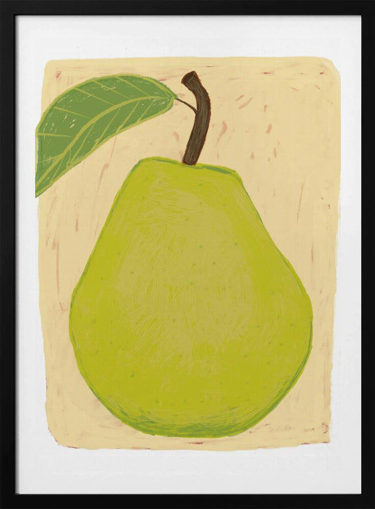 Big green pear | Poster