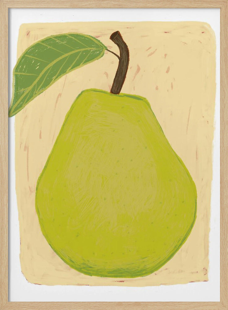 Big green pear | Poster