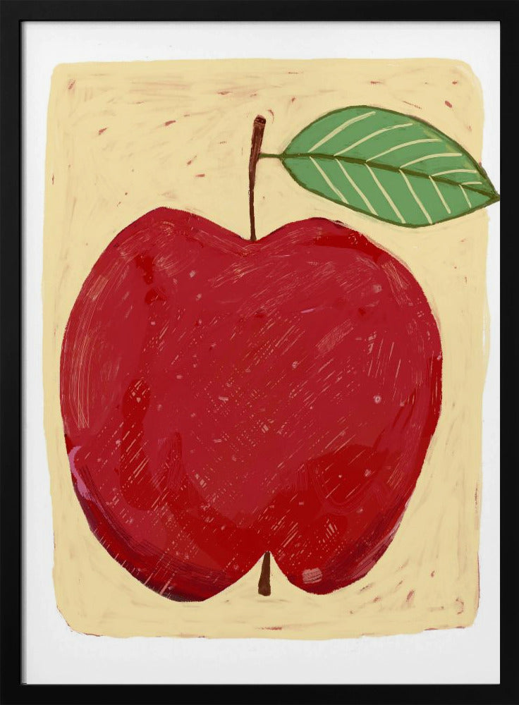 Big red apple | Poster