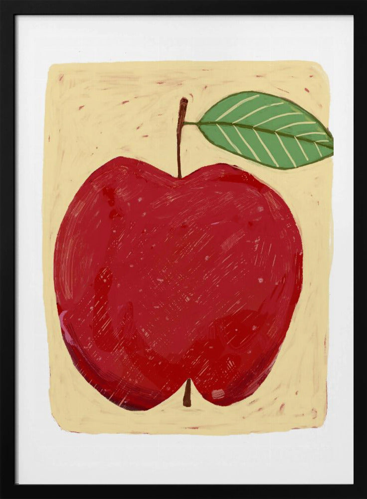 Big red apple | Poster