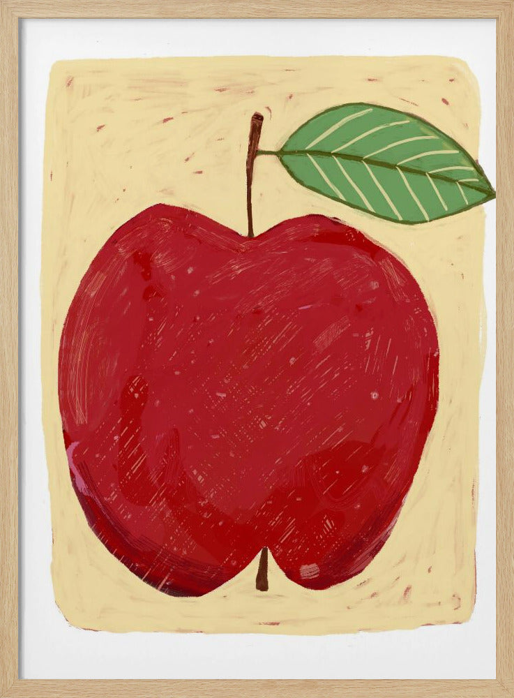 Big red apple | Poster