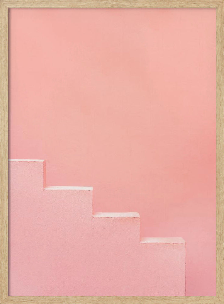 Muralla Roja in Pink II | Poster