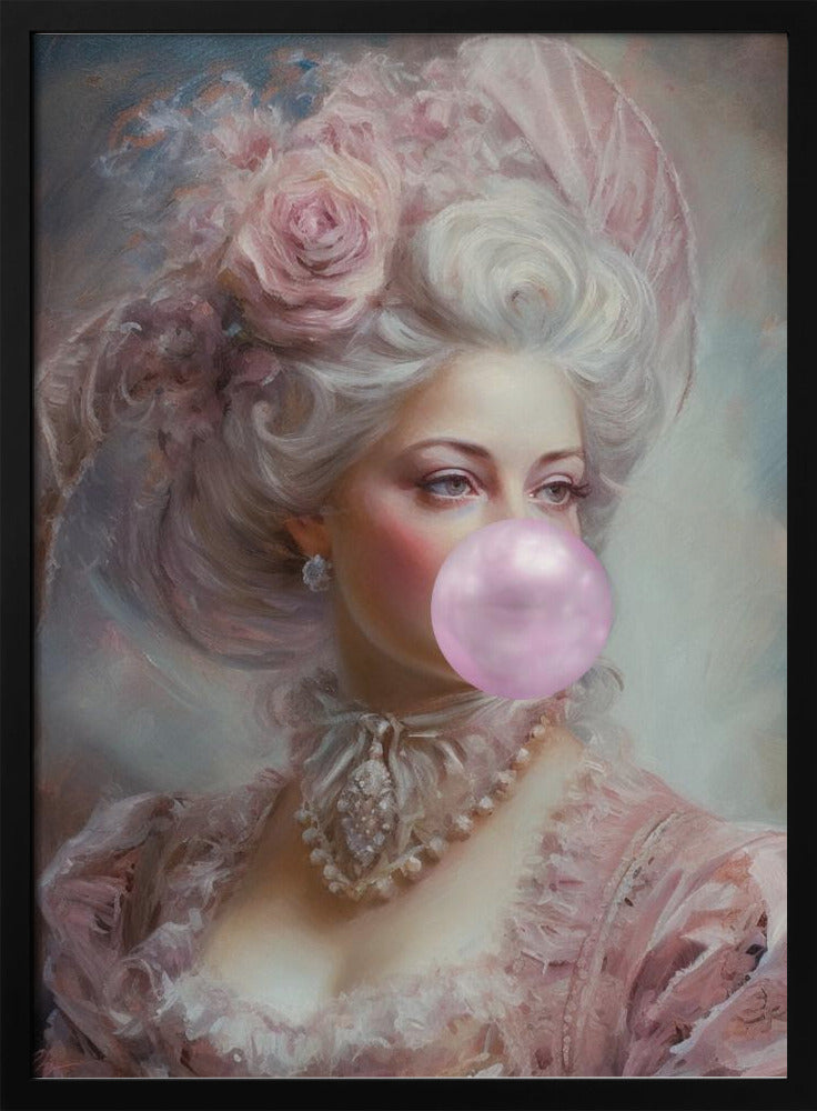 Pastel Marie Antoinette Bubble-Gum | Poster