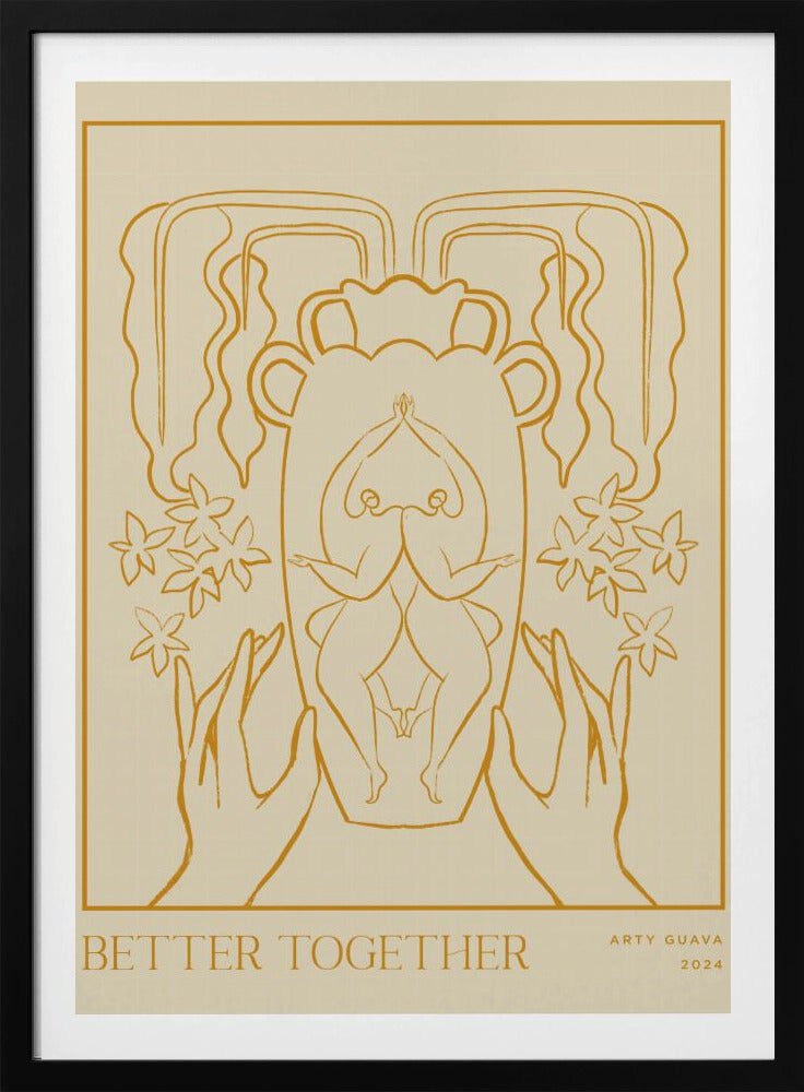 Vessel Collection : Better Together (LineArt) | Poster