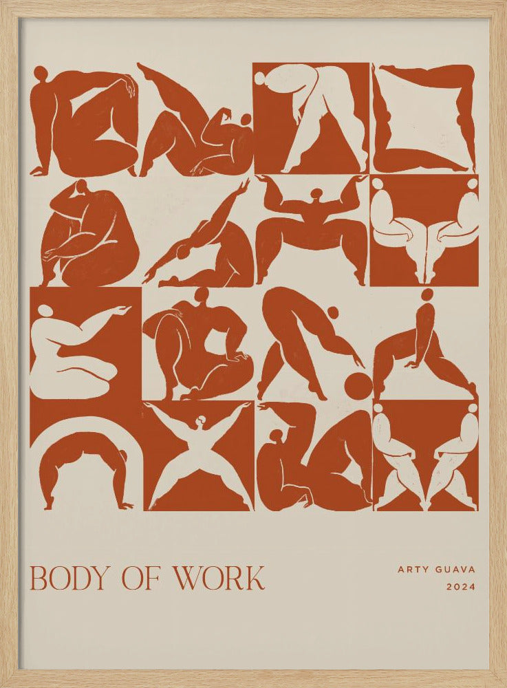 Body of Work (terracotta) | Poster