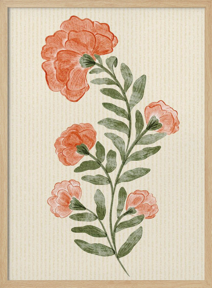 Marigold Flowers | Poster