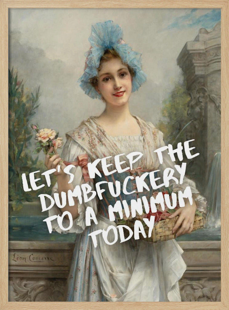 Witty Elegance | Poster