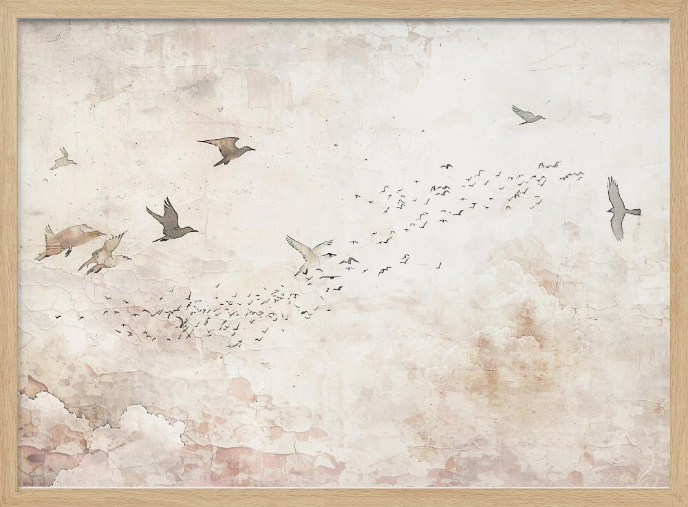 Bird Birds Animal Vintage Art Illustration Wallart 21 | Poster