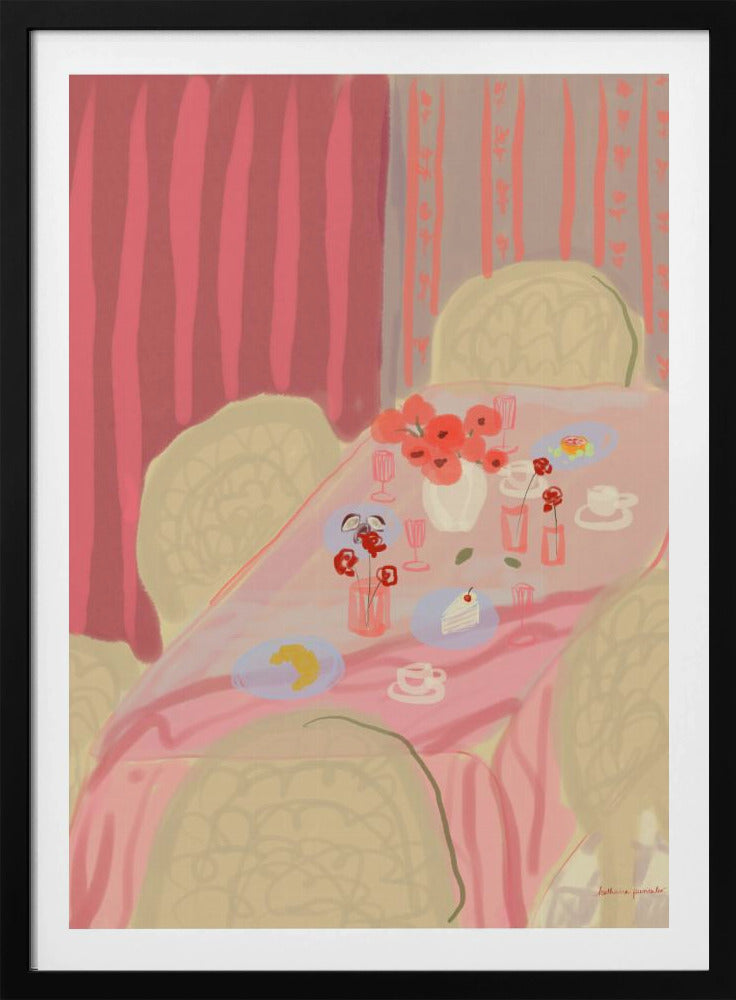 Rosé Table | Poster