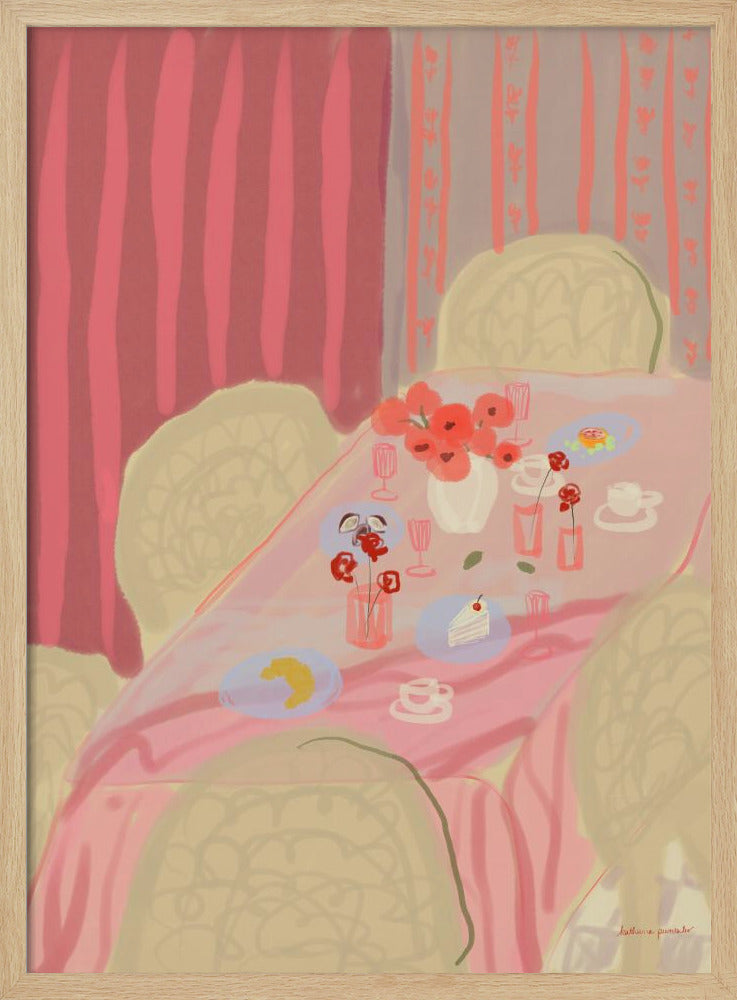 Rosé Table | Poster