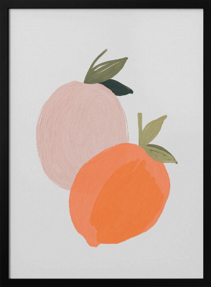 Painted Peach | Poster