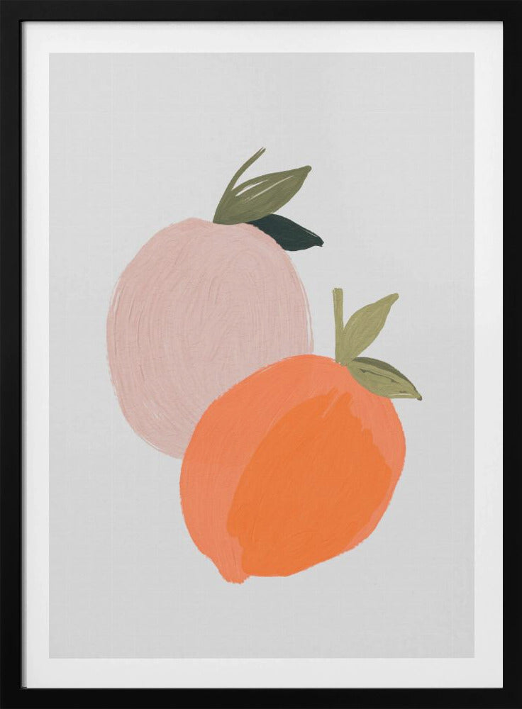Painted Peach | Poster