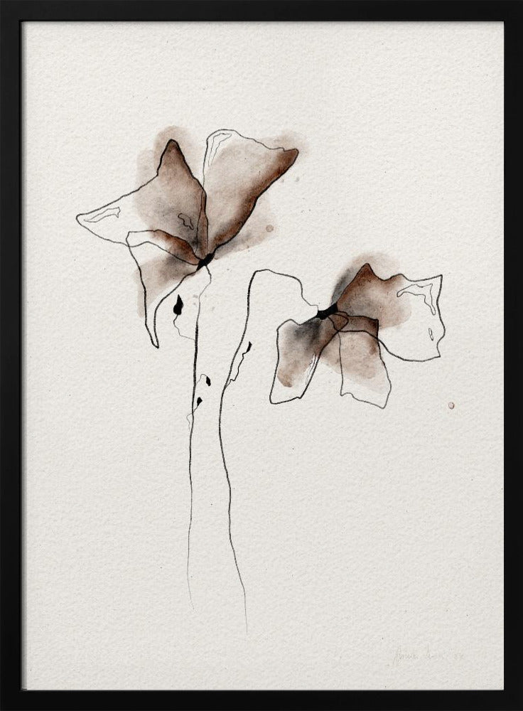 A Colorful Watercolor Floral Painting | Poster