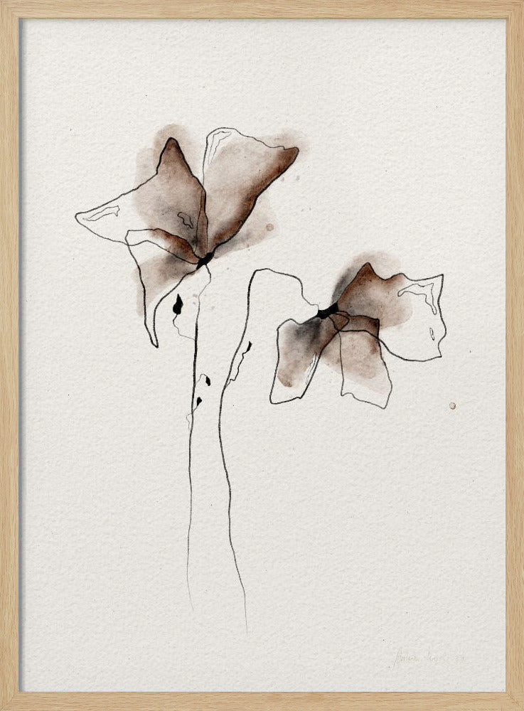 A Colorful Watercolor Floral Painting | Poster