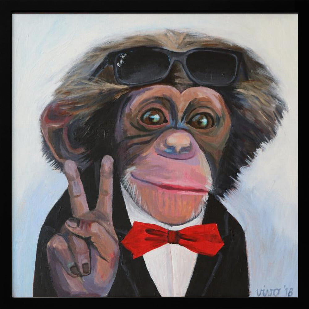 Cool Primate Charm | Poster