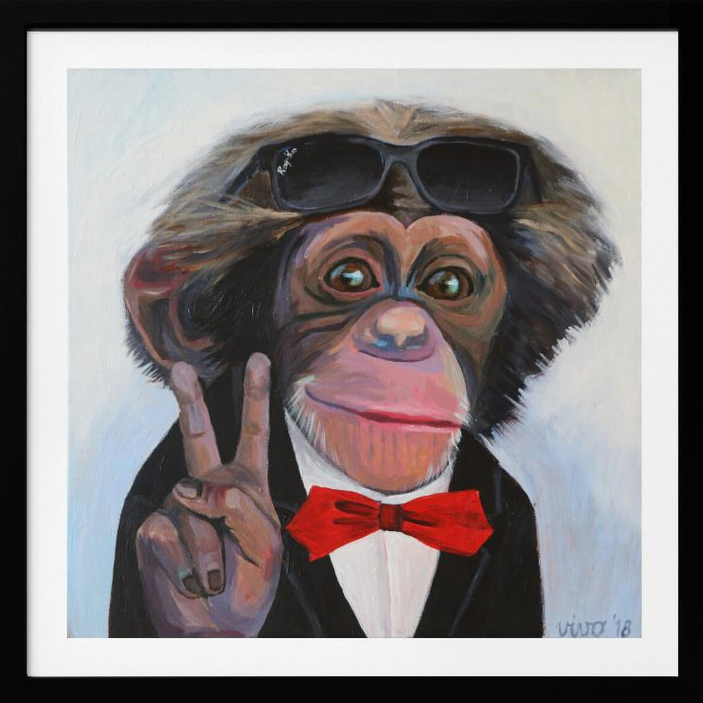 Cool Primate Charm | Poster