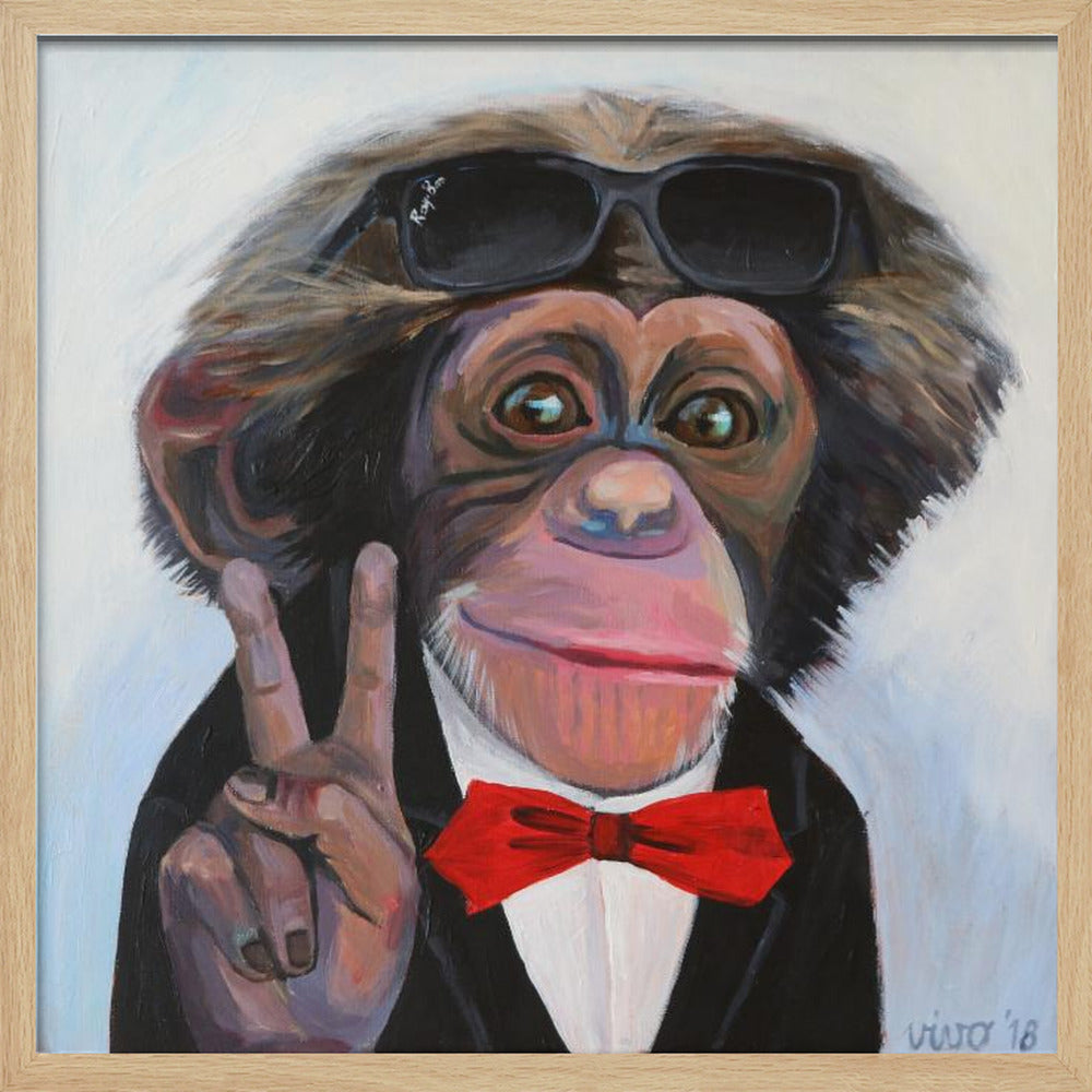 Cool Primate Charm | Poster