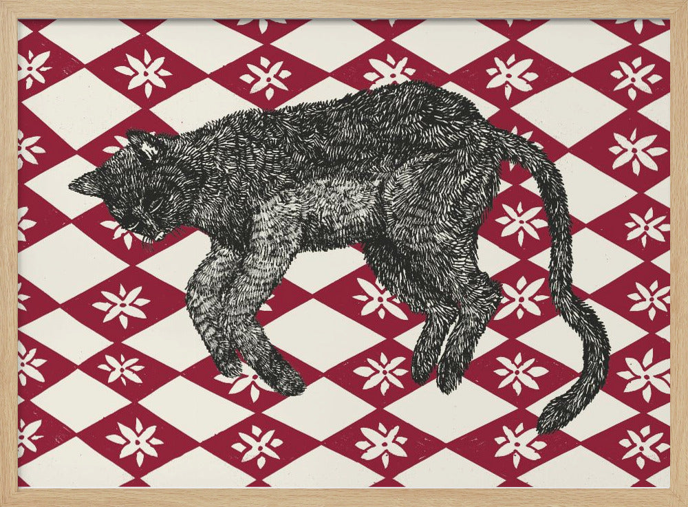 Sleeping Cat I | Poster