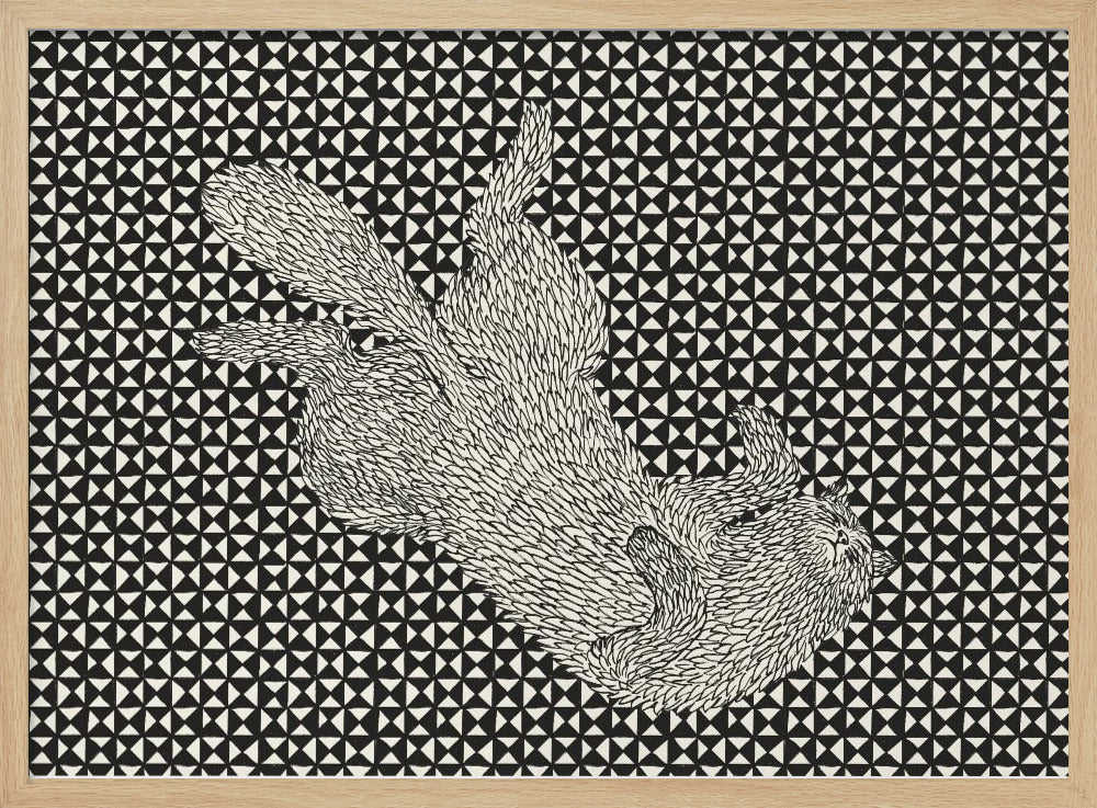 Sleeping Cat VII | Poster