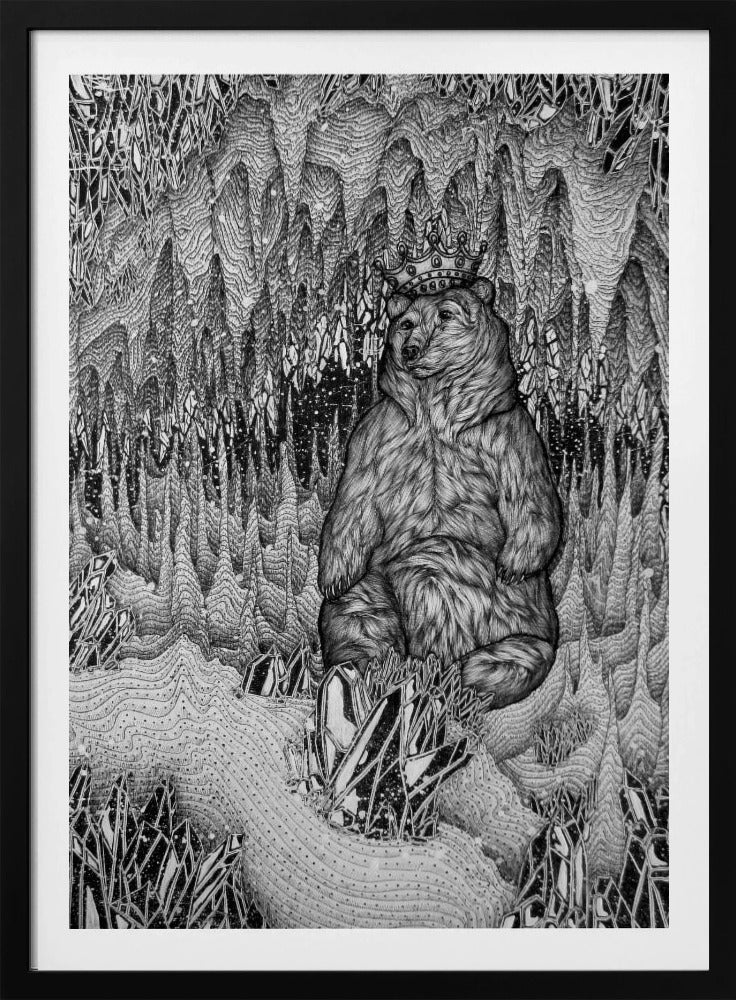 Cave of the Bear King Large | Poster