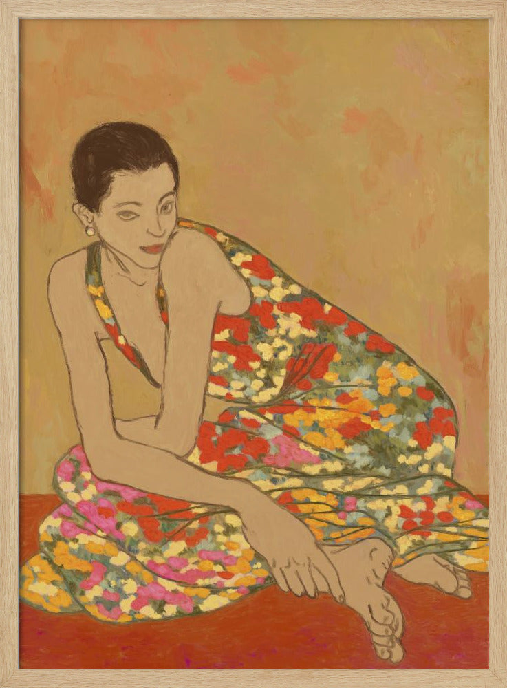 Flower dress | Poster