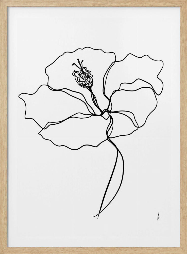 Line Blossom Essence | Poster