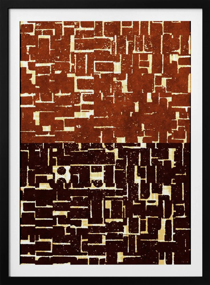 Dual Maze Tapestry | Poster