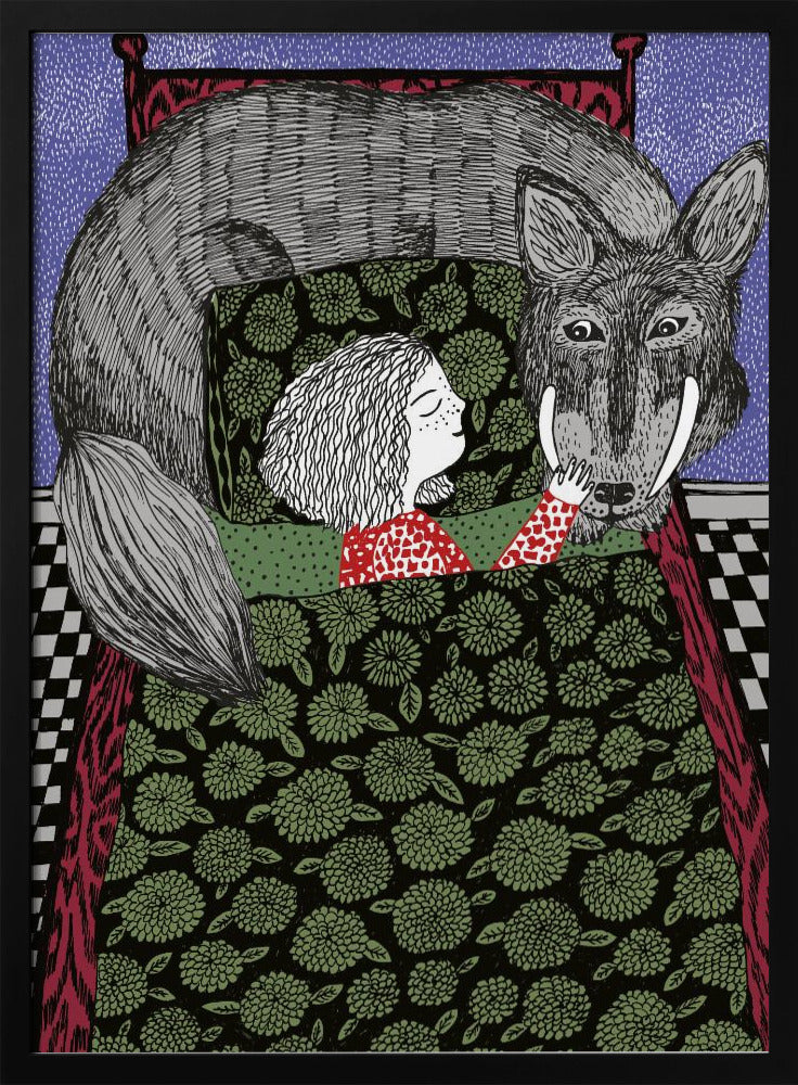 Girl and Wolf | Poster
