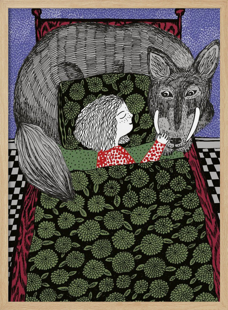 Girl and Wolf | Poster