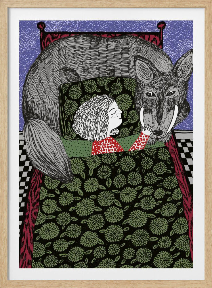Girl and Wolf | Poster
