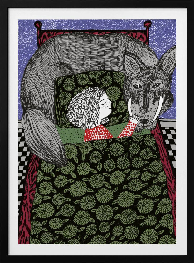Girl and Wolf | Poster