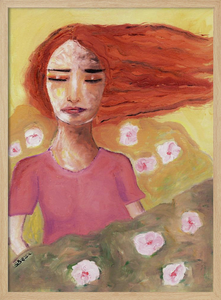 Red Head Free as the Breeze | Poster