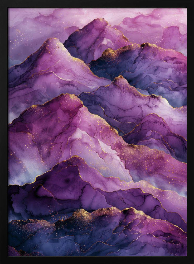 Magical amethyst Ladscape Graphic (8) | Poster