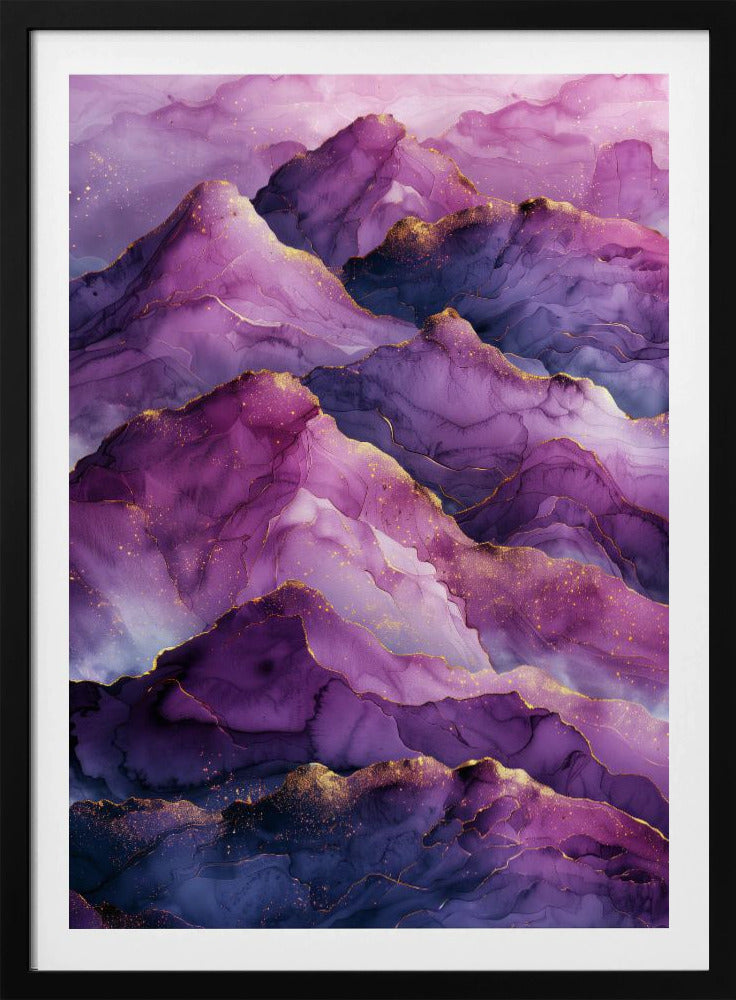 Magical amethyst Ladscape Graphic (8) | Poster