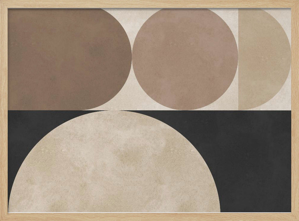 Brown geometry 5 | Poster