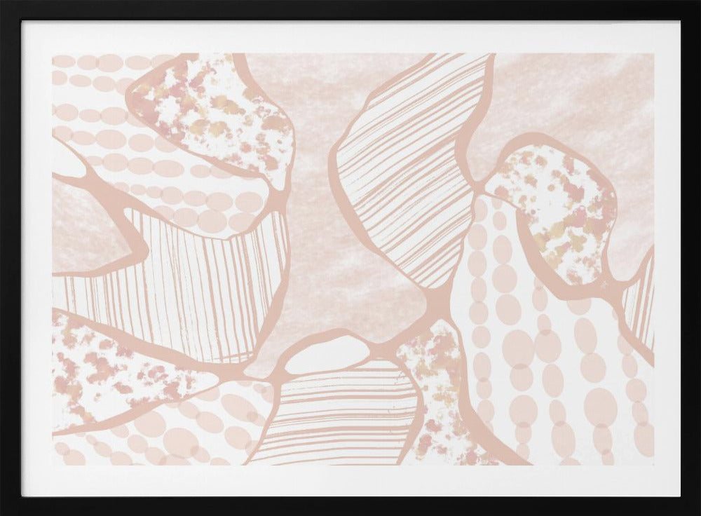 Curved Patterns Dance | Poster