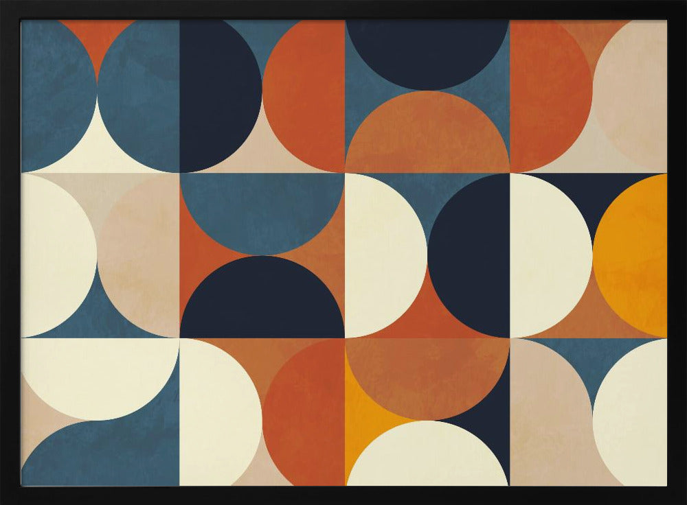 Geometry New12 Marron | Poster