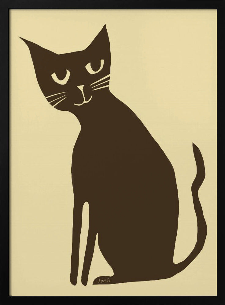 Brown cat | Poster
