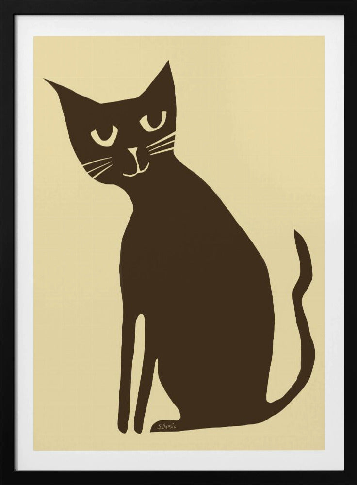 Brown cat | Poster
