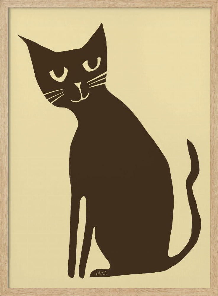 Brown cat | Poster