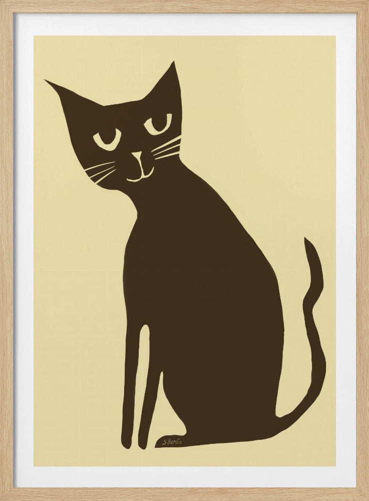 Brown cat | Poster