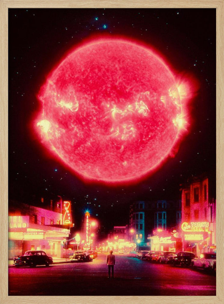 Neon Nightfall | Poster