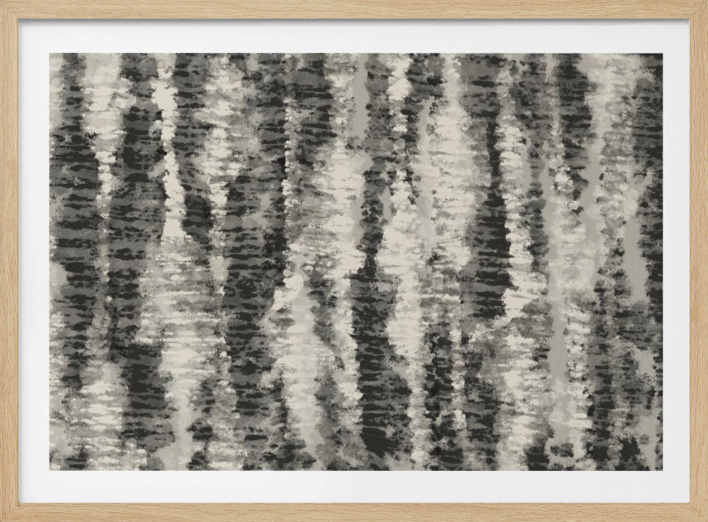 Monochrome Streaks | Poster
