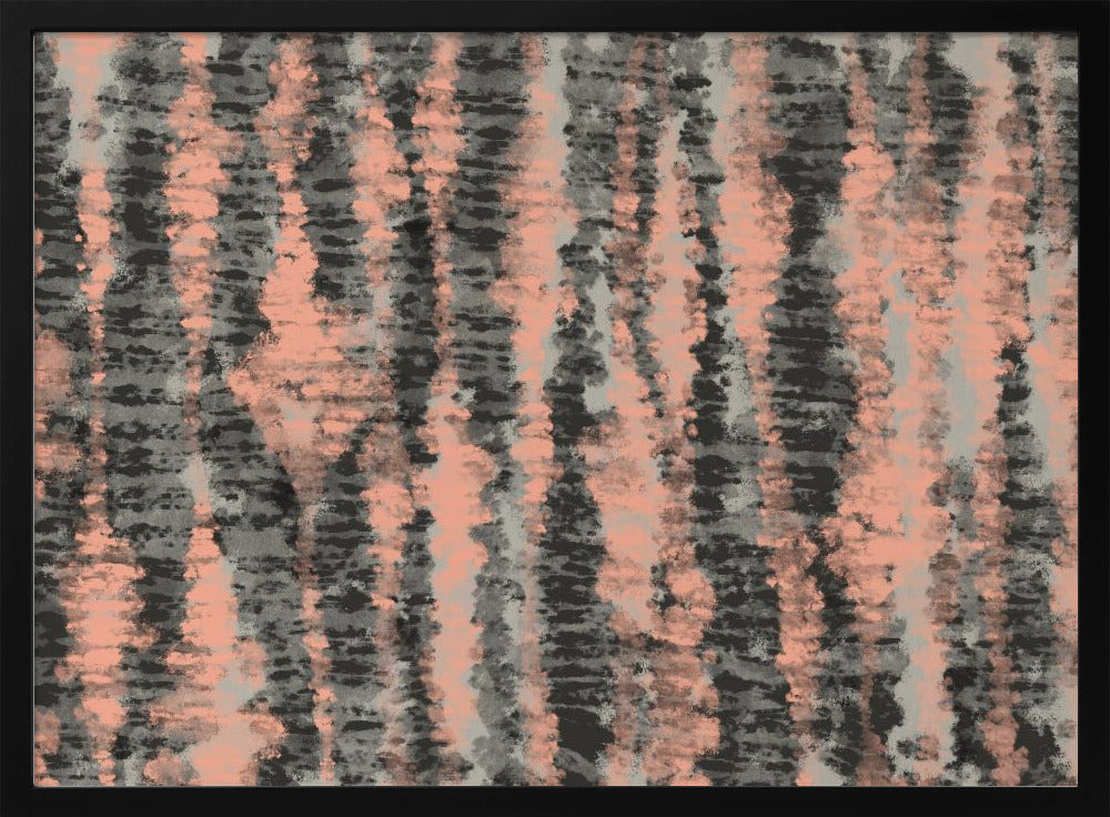 Coral Stripes | Poster