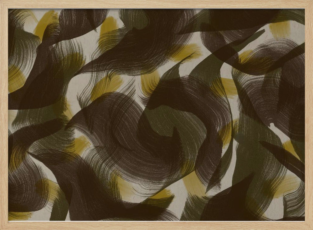 Whirling Earth Tones | Poster