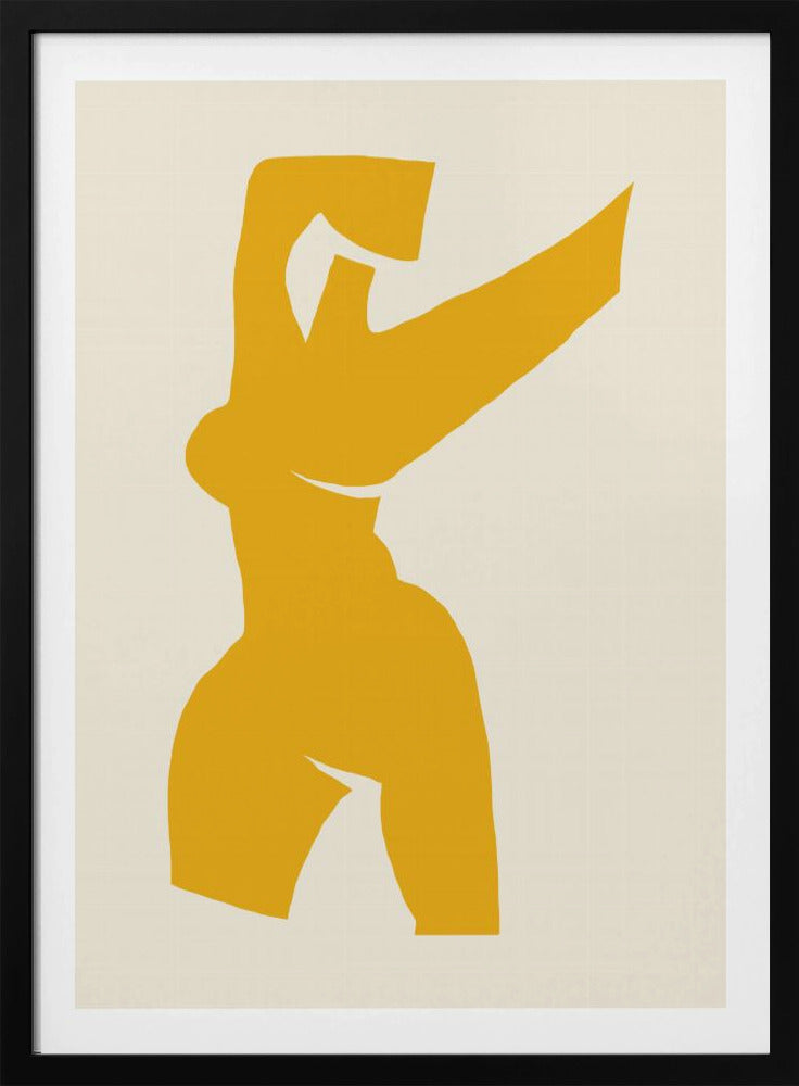 The yellow muse 02 | Poster