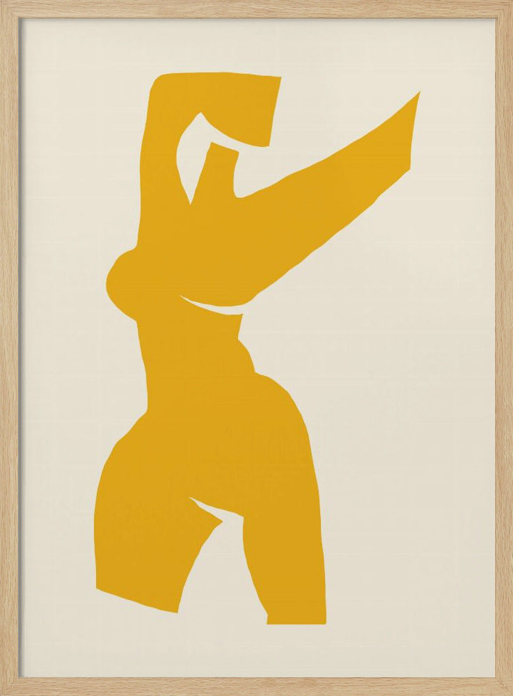The yellow muse 02 | Poster