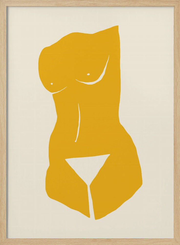 The yellow muse 04 | Poster