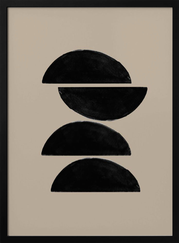 Stacked Halves | Poster