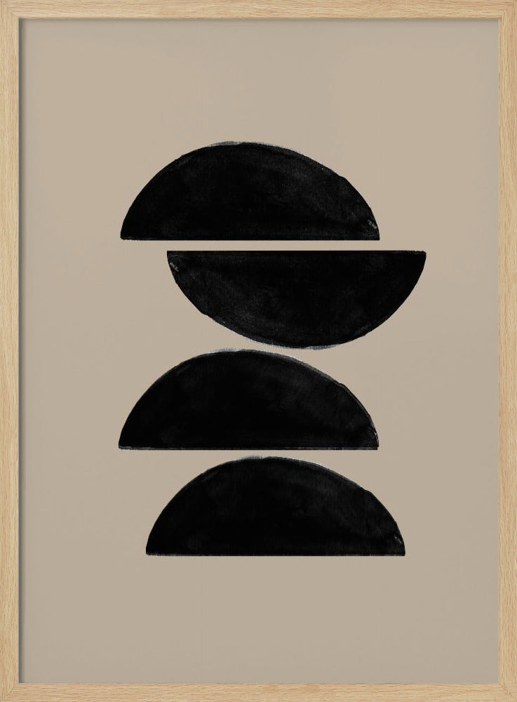 Stacked Halves | Poster